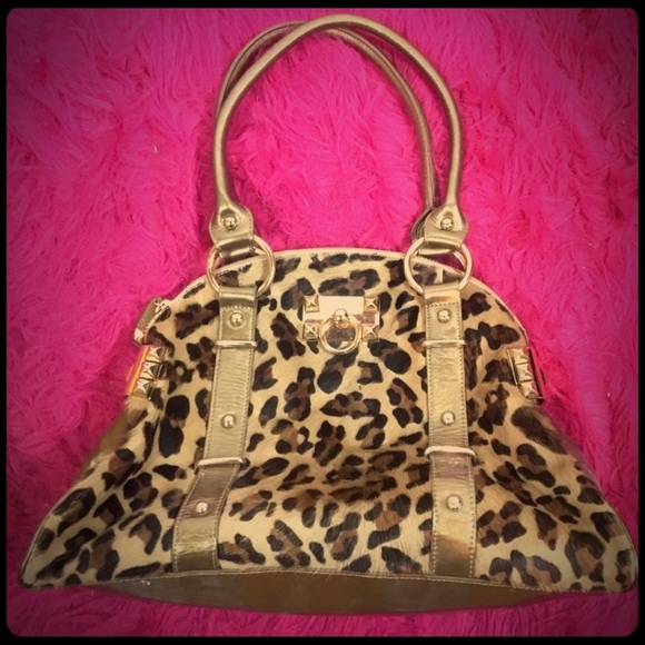 Betsey Johnson Handbags - Betsey Johnson Leopard Hair Handbag